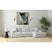 Arizona Modular RHF Chaise with 1 pillow 20" in Steno Stone – SKU U-8540-9443-157 | Elements