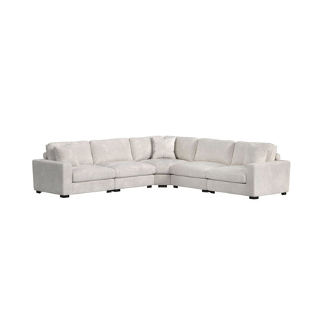 Arizona Modular Wedge with 1 pillow 20" in Steno Beige