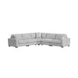 Arizona Modular Wedge with 1 pillow 20" in Steno Stone