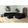Arizona Modular Ottoman in Steno Black – SKU U-8540-9446-000 | Elements
