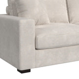 Arizona Modular LHF Armchair with 1 pillow 20" in Steno Beige - Tampa Furniture Outlet