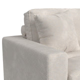 Arizona Modular LHF Armchair with 1 pillow 20" in Steno Beige - Tampa Furniture Outlet