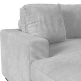 Arizona Modular LHF Chaise with 1 pillow 20" in Steno Stone - Tampa Furniture Outlet