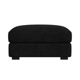 Arizona Modular Ottoman in Steno Black - Tampa Furniture Outlet