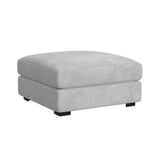 Arizona Modular Ottoman in Steno Stone - Tampa Furniture Outlet