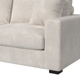 Arizona Modular RHF Armchair with 1 pillow 20" in Steno Beige - Tampa Furniture Outlet