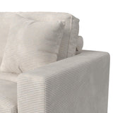 Arizona Modular RHF Armchair with 1 pillow 20" in Steno Beige - Tampa Furniture Outlet
