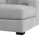 Arizona Modular RHF Chaise with 1 pillow 20" in Steno Stone - Tampa Furniture Outlet