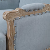 Artesia 1725 ARM Chair Midtown Light Blue STA3 packaging - Tampa Furniture Outlet