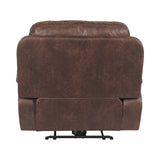 Atlantis Power Motion Recliner with Power Head Recliner in Heritage Brown