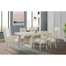 Avalanche Dining Arm Chair in Antique White (2 Per Carton) – SKU D-11600-7-AC | Elements