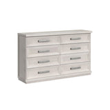 Avalanche 8-Drawer Dresser in Antique White - Tampa Furniture Outlet