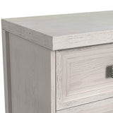 Avalanche Dresser and Mirror Set in Antique White
