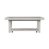 Avalanche Coffee Table in Antique White - Tampa Furniture Outlet