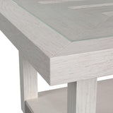 Avalanche Coffee Table in Antique White - Tampa Furniture Outlet