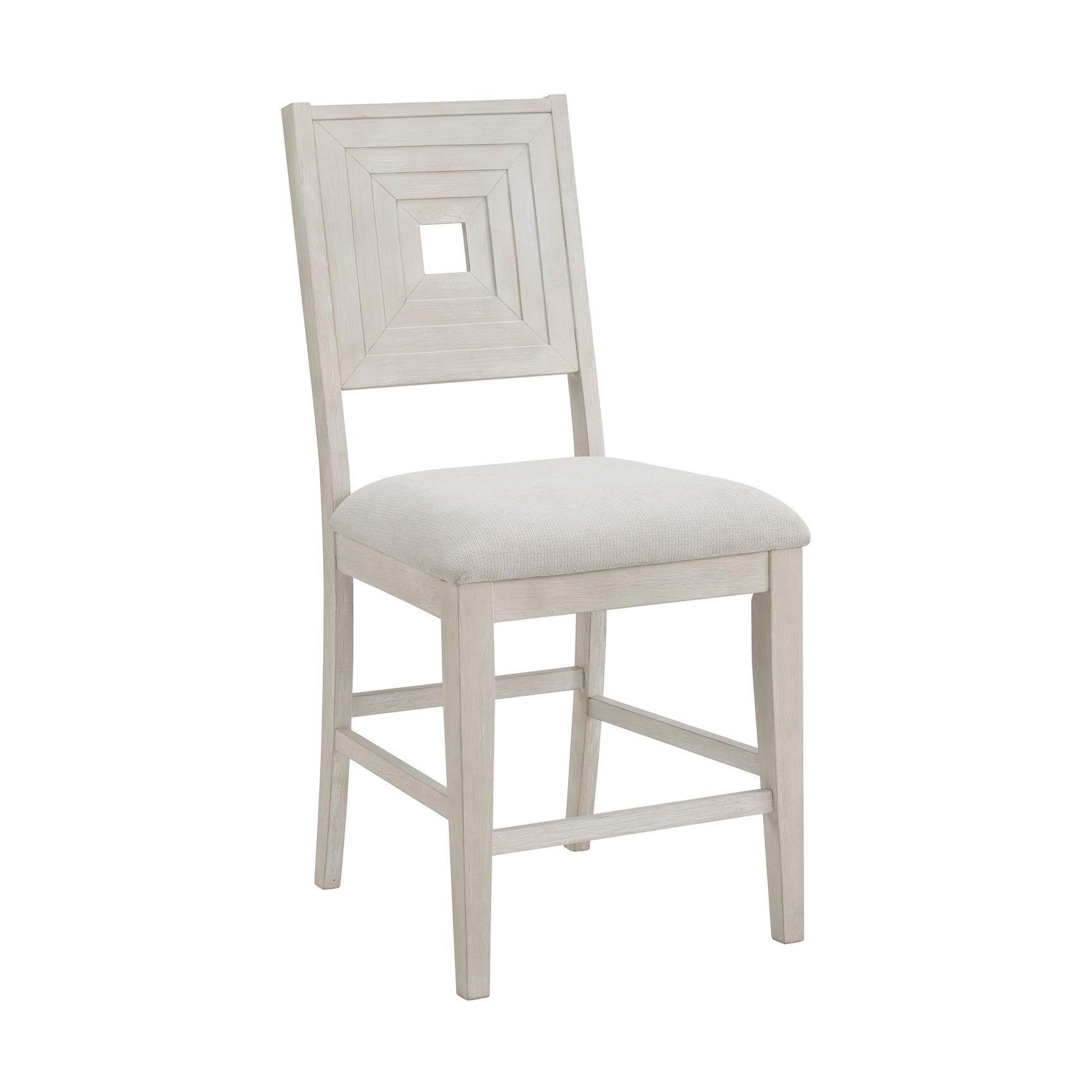 Avalanche Counter Side Chair in Antique White (2 Per Carton) - Tampa Furniture Outlet
