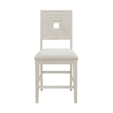 Avalanche Counter Side Chair in Antique White (2 Per Carton) - Tampa Furniture Outlet