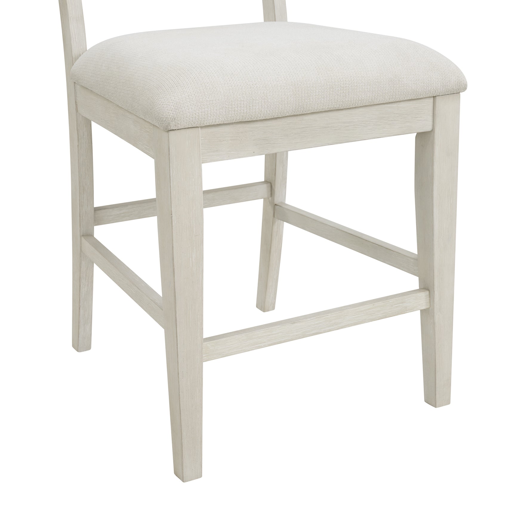 Avalanche Counter Side Chair in Antique White (2 Per Carton) - Tampa Furniture Outlet