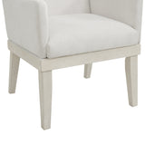 Avalanche Dining Arm Chair in Antique White (2 Per Carton) - Tampa Furniture Outlet