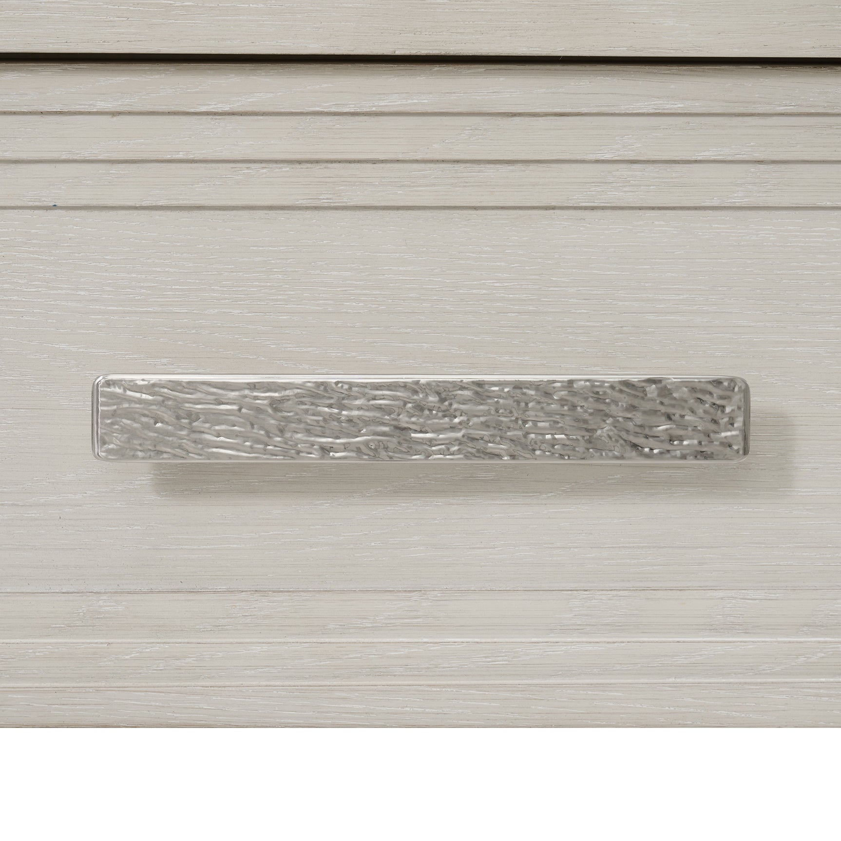Avalanche End Table with USB in Antique White - Tampa Furniture Outlet