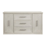 Avalanche Server in Antique White - Tampa Furniture Outlet