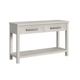 Avalanche Sofa Table in Antique White - Tampa Furniture Outlet
