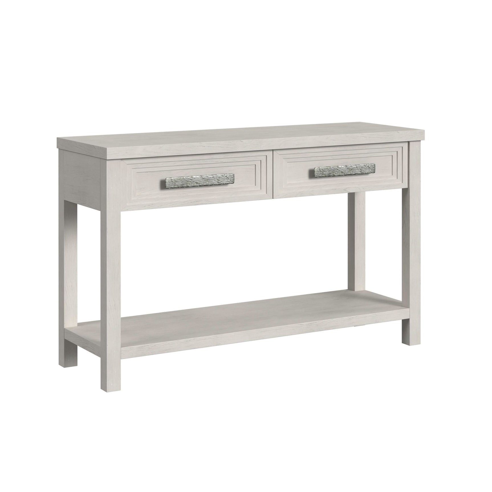 Avalanche Sofa Table in Antique White - Tampa Furniture Outlet