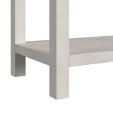 Avalanche Sofa Table in Antique White - Tampa Furniture Outlet