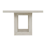 Avalanche Square Counter Table in Antique White - Tampa Furniture Outlet