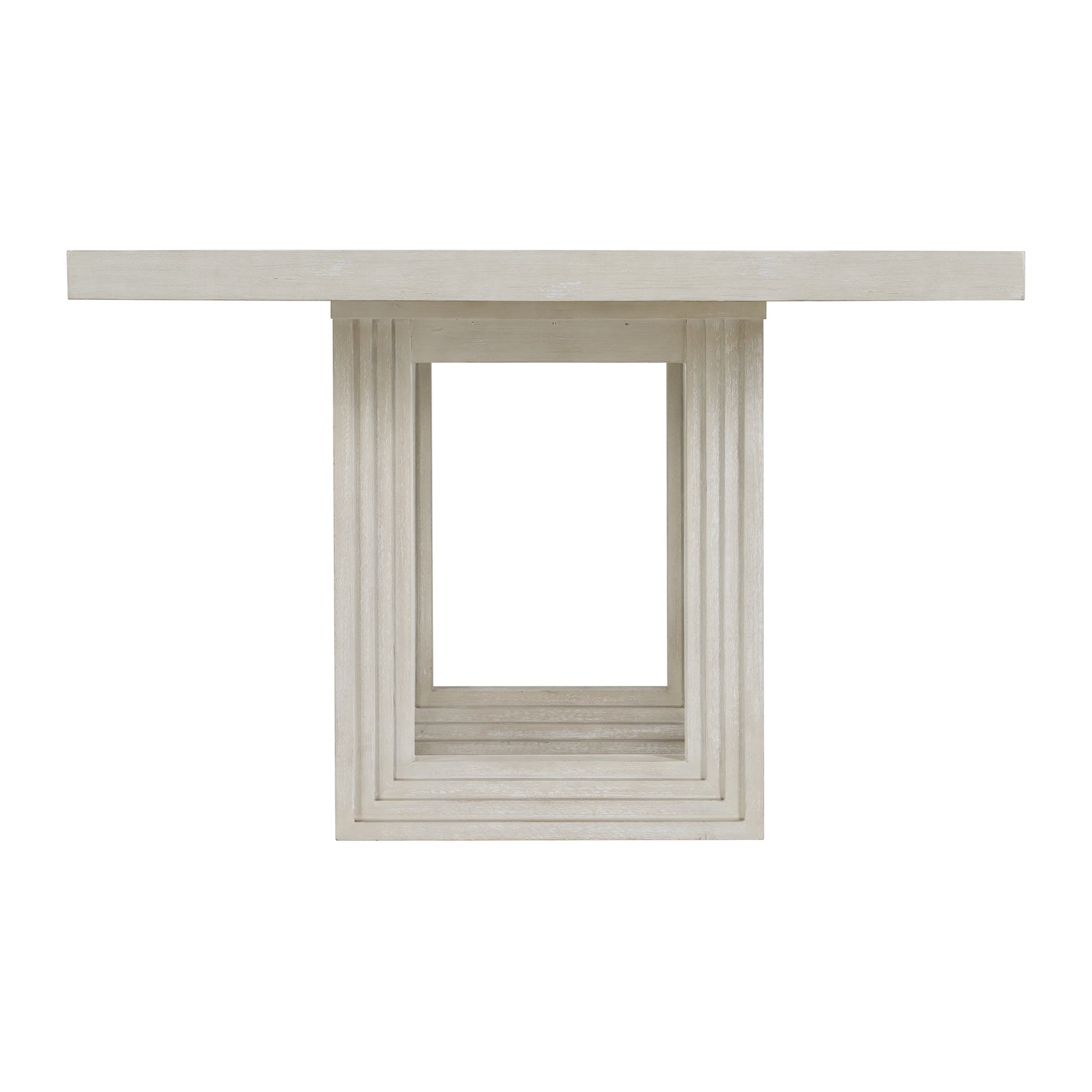 Avalanche Square Counter Table in Antique White - Tampa Furniture Outlet
