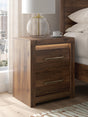 Tampa Furniture Outlet - Ashley Furniture - Janfyn Bedroom - Two Drawer Night Stand - PCB1010-92