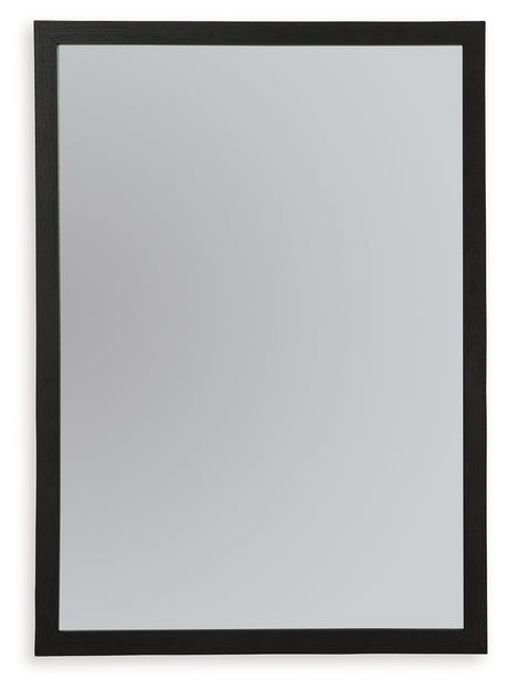 Tampa Furniture Outlet - Ashley Furniture - Danziar Bedroom - Bedroom Mirror / Black - B1013-36