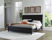 Tampa Furniture Outlet - Ashley Furniture - Danziar Bedroom - King Panel Bed / Black - B1013B7