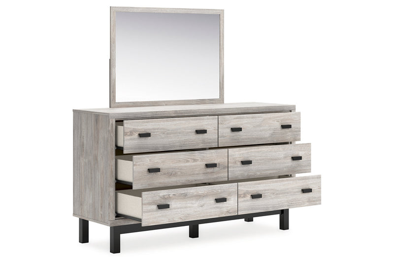 Vessalli Dresser and Mirror - Tampa Furniture Outlet