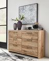 Tampa Furniture Outlet - Ashley Furniture - Hyanna Bedroom - Full Panel Storage Bed / Tan Brown - B1050B38