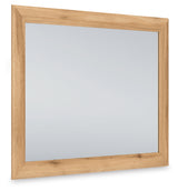 Tampa Furniture Outlet - Ashley Furniture - Aleaport Bedroom - Bedroom Mirror / Warm Brown - PCB1075-36