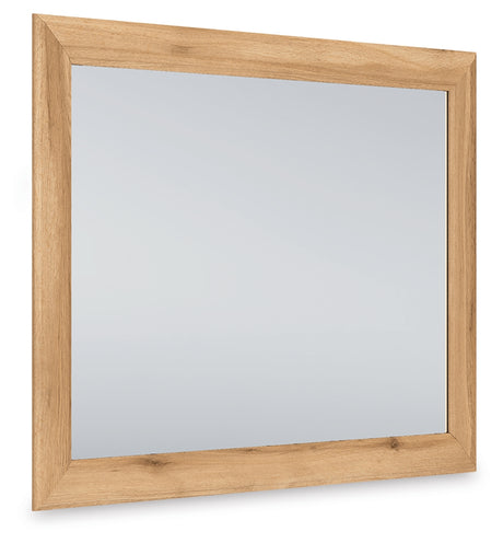 Tampa Furniture Outlet - Ashley Furniture - Aleaport Bedroom - Bedroom Mirror / Warm Brown - PCB1075-36