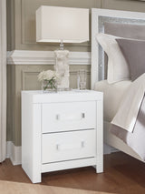 Tampa Furniture Outlet - Ashley Furniture - Maeling Bedroom - Two Drawer Night Stand - PCB1119-92