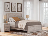 Tampa Furniture Outlet - Ashley Furniture - Broachmyn Bedroom - Queen Panel Bed / Gray - PCB1120B2