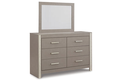 Surancha Dresser and Mirror - Tampa Furniture Outlet