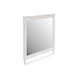 Tampa Furniture Outlet - Ashley Furniture - Makidern Bedroom - Bedroom Mirror / Whitewash - PCB1171-36