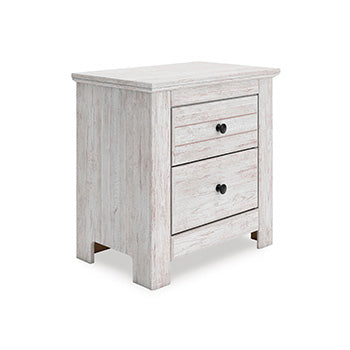Tampa Furniture Outlet - Ashley Furniture - Makidern Bedroom - Two Drawer Night Stand - PCB1171-92