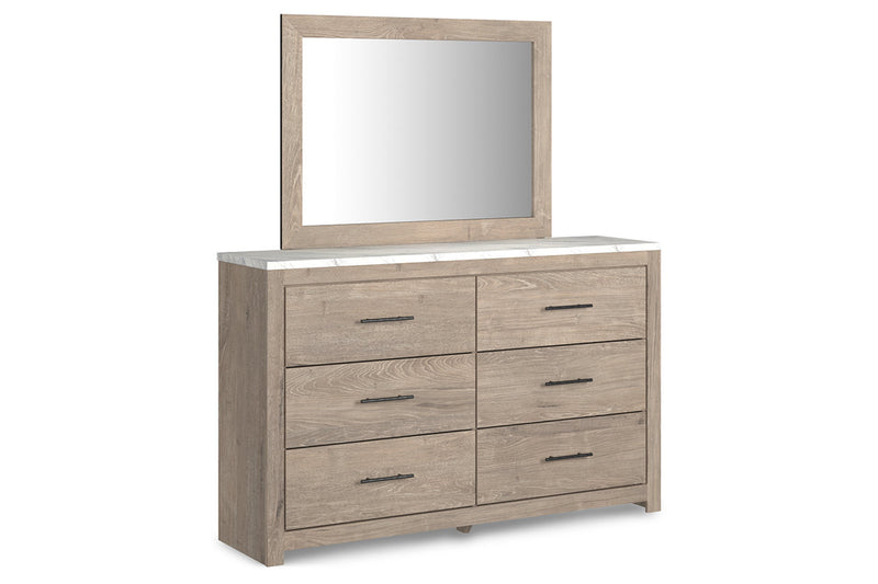 Senniberg Dresser and Mirror - Tampa Furniture Outlet