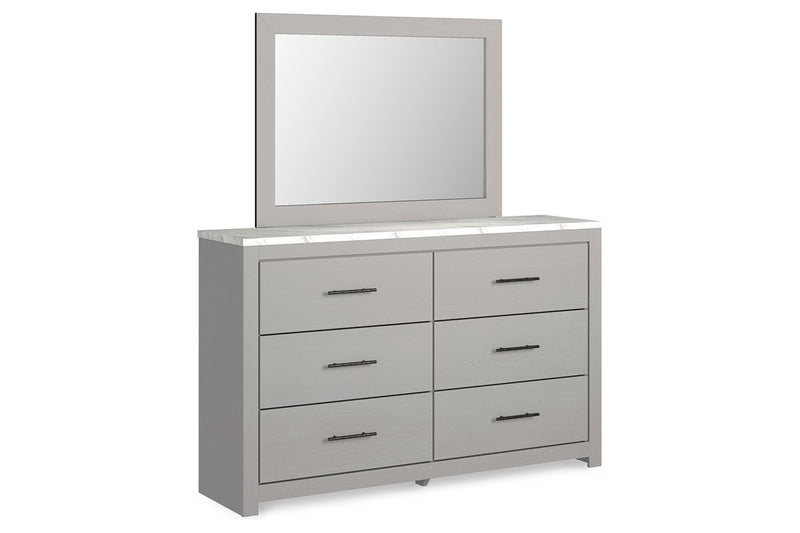 Cottonburg Dresser and Mirror - Tampa Furniture Outlet