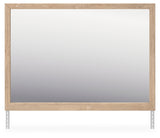 Tampa Furniture Outlet - Ashley Furniture - Cielden Bedroom - Bedroom Mirror / Tan - B1199-36