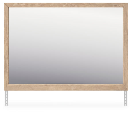 Tampa Furniture Outlet - Ashley Furniture - Cielden Bedroom - Bedroom Mirror / Tan - B1199-36