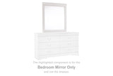 Tampa Furniture Outlet - Ashley Furniture - Anarasia Bedroom - Bedroom Mirror / White - B129-36