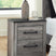 Tampa Furniture Outlet - Ashley Furniture - Bronyan Bedroom - Two Drawer Night Stand / Dark Gray - B1290-92