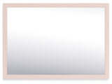Tampa Furniture Outlet - Ashley Furniture - Wistenpine Bedroom - Bedroom Mirror / Blush - B1323-36