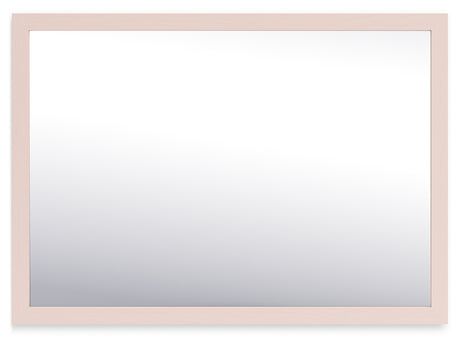 Tampa Furniture Outlet - Ashley Furniture - Wistenpine Bedroom - Bedroom Mirror / Blush - B1323-36